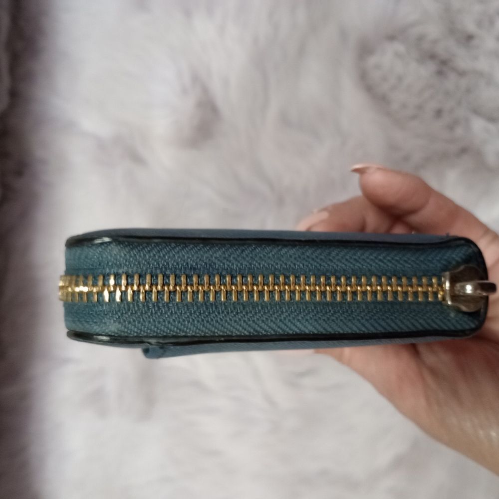 Kate Spade Blue Continental Wallet - Picture 13 of 14